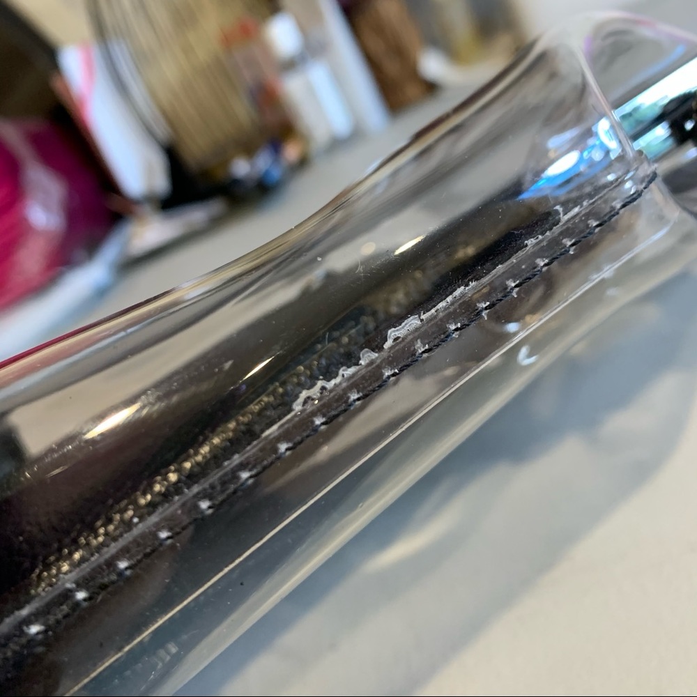 Clear Plastic Handbag With Interchangeable Straps… - image 7